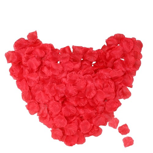 Artificial silk red rose - silk,