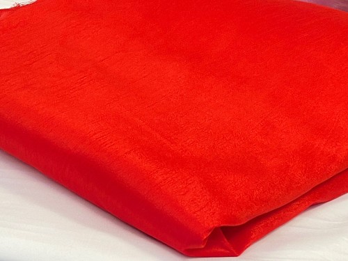Plain faux dupion - faux, silk