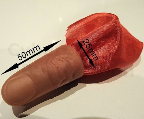 Red silk hanky vanish soft - red,