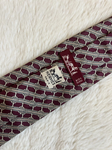 Hermes paris silk tie - 7090, oa