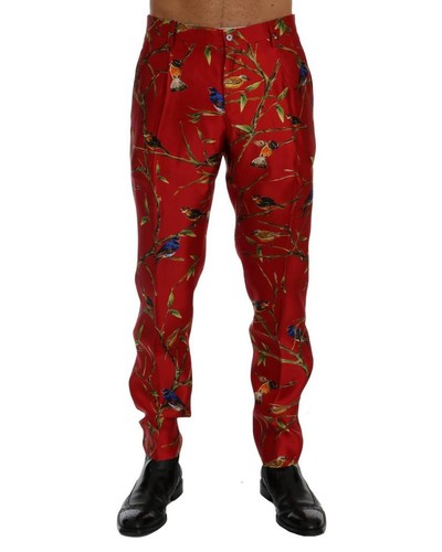 Dolce gabbana red silk - &,