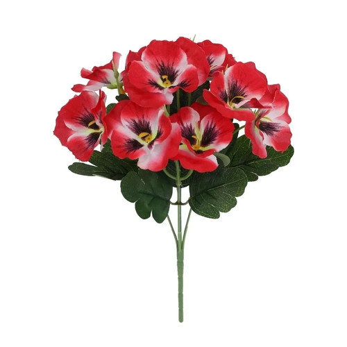 Artificial silk flowers pansy - artificial,