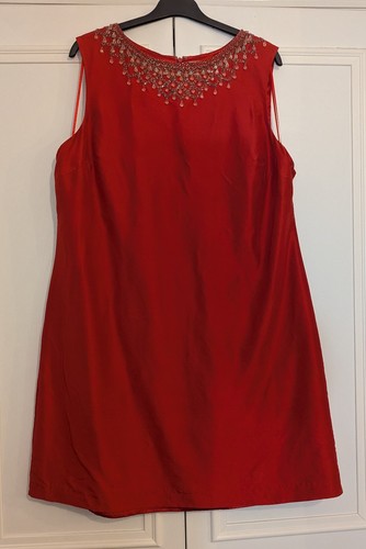 Wallis red silk special - silk,