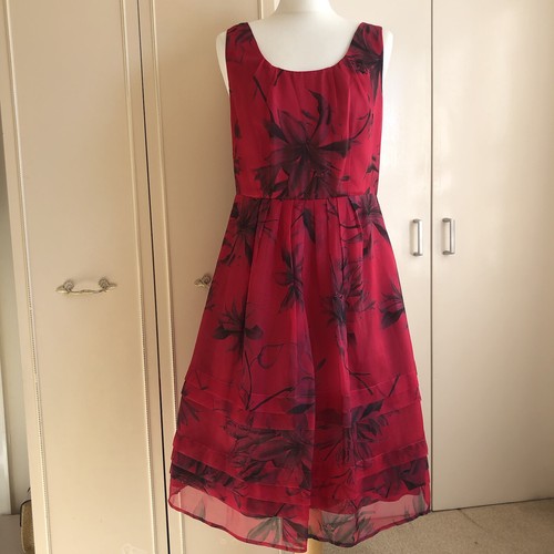 Kaliko dress size red silk - dress,