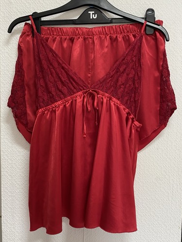 Woman boohoo red silk - woman’s, feel