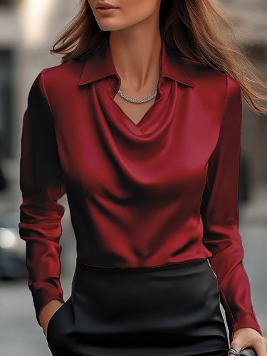 Ladies satin silk tee shirts - ladies⭐satin,