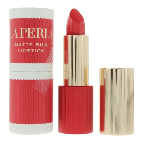 Perla matte silk - silk, coral
