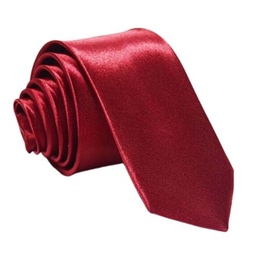 Mens tie plain silk - tie, funeral