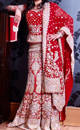 Women red gold - red, &