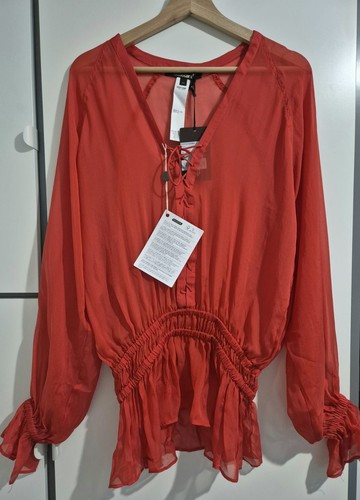 Roberto cavalli red sheer - roberto,
