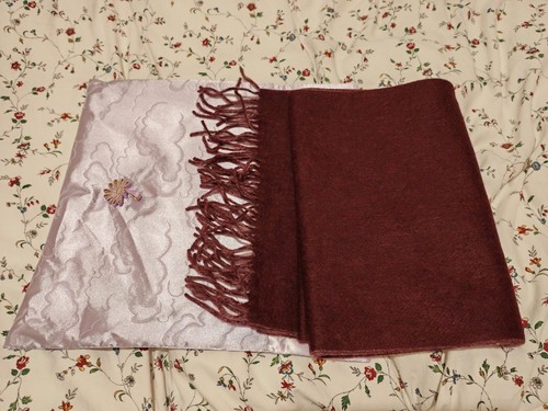 100 pure cashmere scarf - pure,