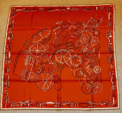 Hermès silk twill square - silk,