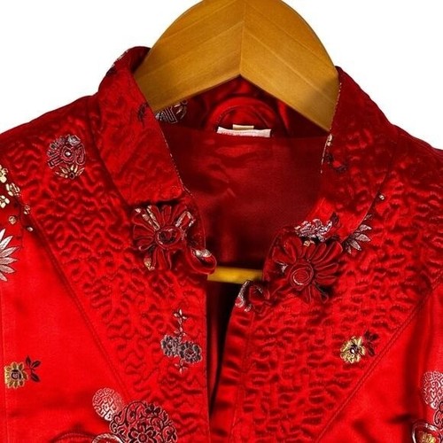 Vintage womens kimono red - womens,