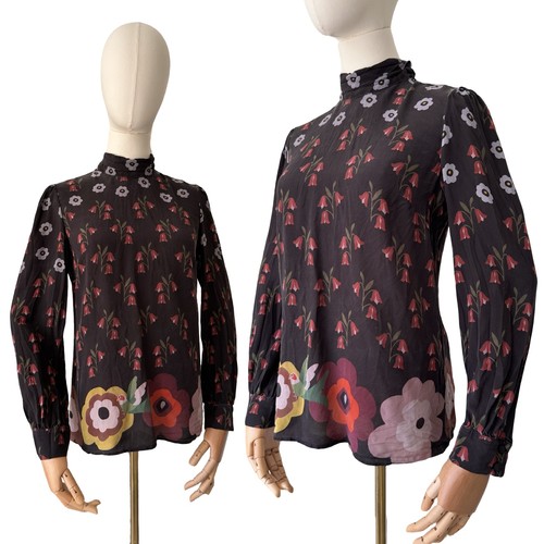 Red valentino black - valentino, floral