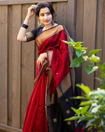Indian semi silk saree ethnic - indian,