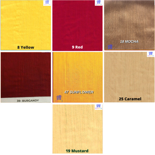 Remnants raw silk cotton - raw, 90