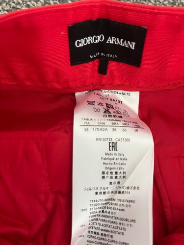 Brand new armani tapered 100 - tapered, 100%